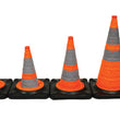 Load image into Gallery viewer, Illuminated Collapsible Traffic Cones - 5 Cone Set