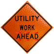 Load image into Gallery viewer, Utility Work Ahead - Changeable Ahead