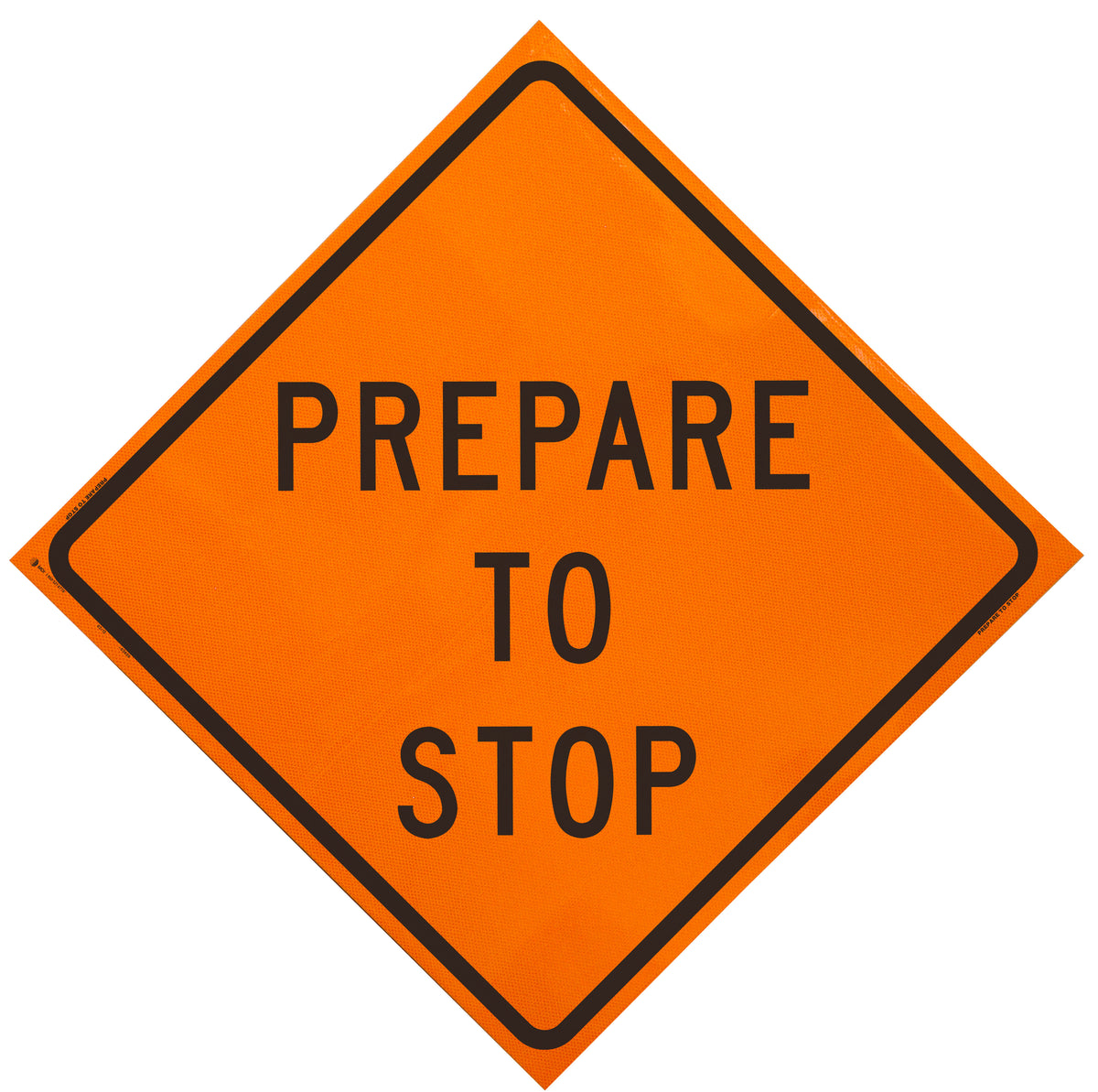 SMAP 立て看板 Can't Stop!! Prepare To Stop – MDI Traffic Control Products