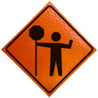 Load image into Gallery viewer, Flagger Paddle - Symbol