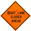 Load image into Gallery viewer, Right Lane Closed Ahead - Changeable Right