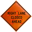 Load image into Gallery viewer, Right Lane Closed Ahead - Changeable Right and Ahead