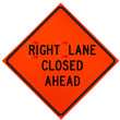 Load image into Gallery viewer, Right Lane Closed Ahead - Changeable Right
