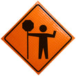 Load image into Gallery viewer, Flagger Paddle - Symbol