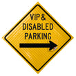 Load image into Gallery viewer, VIP & Disabled Parking - With Changeable Arrowhead