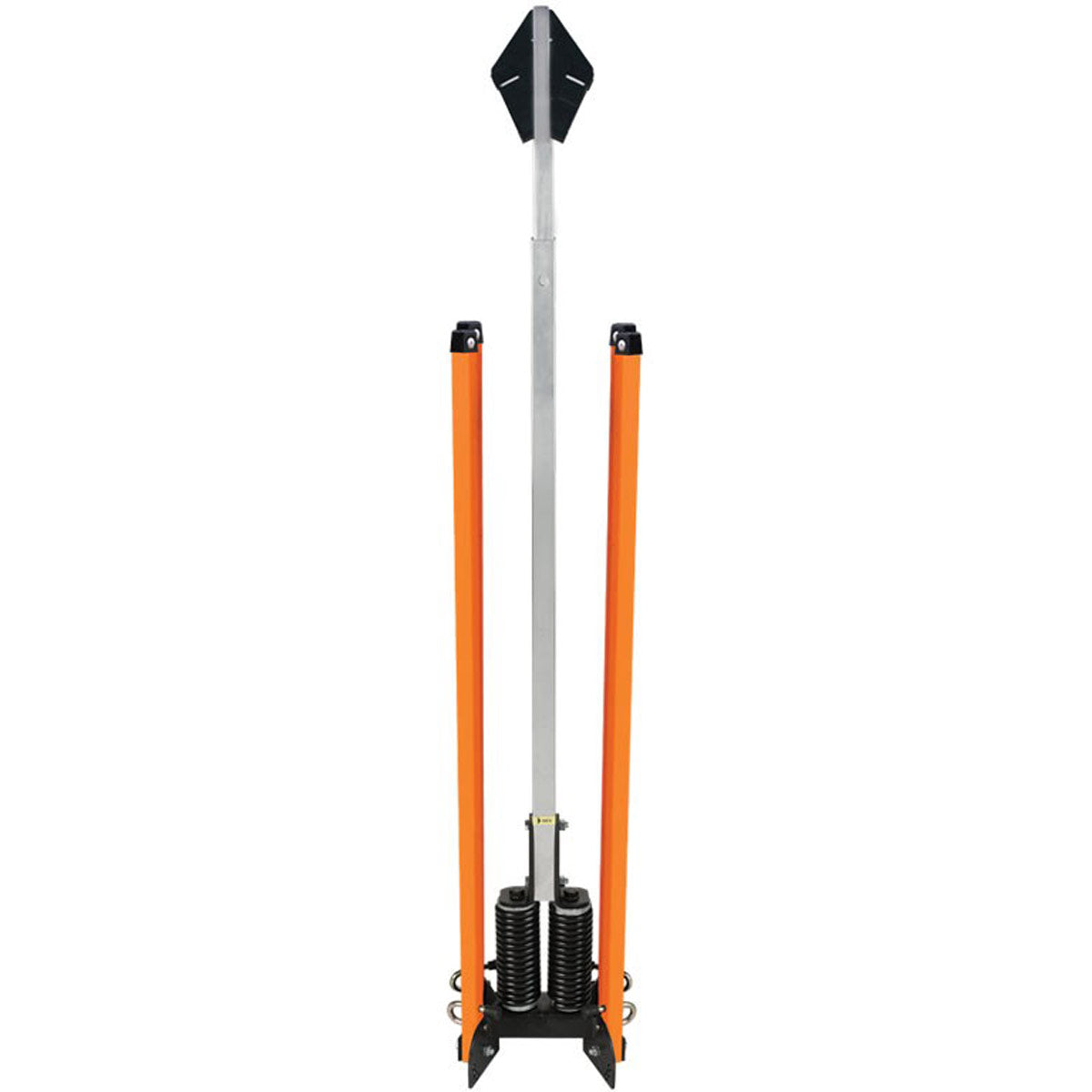 MDI Windmaster Curb Sign Stand, Color=Black