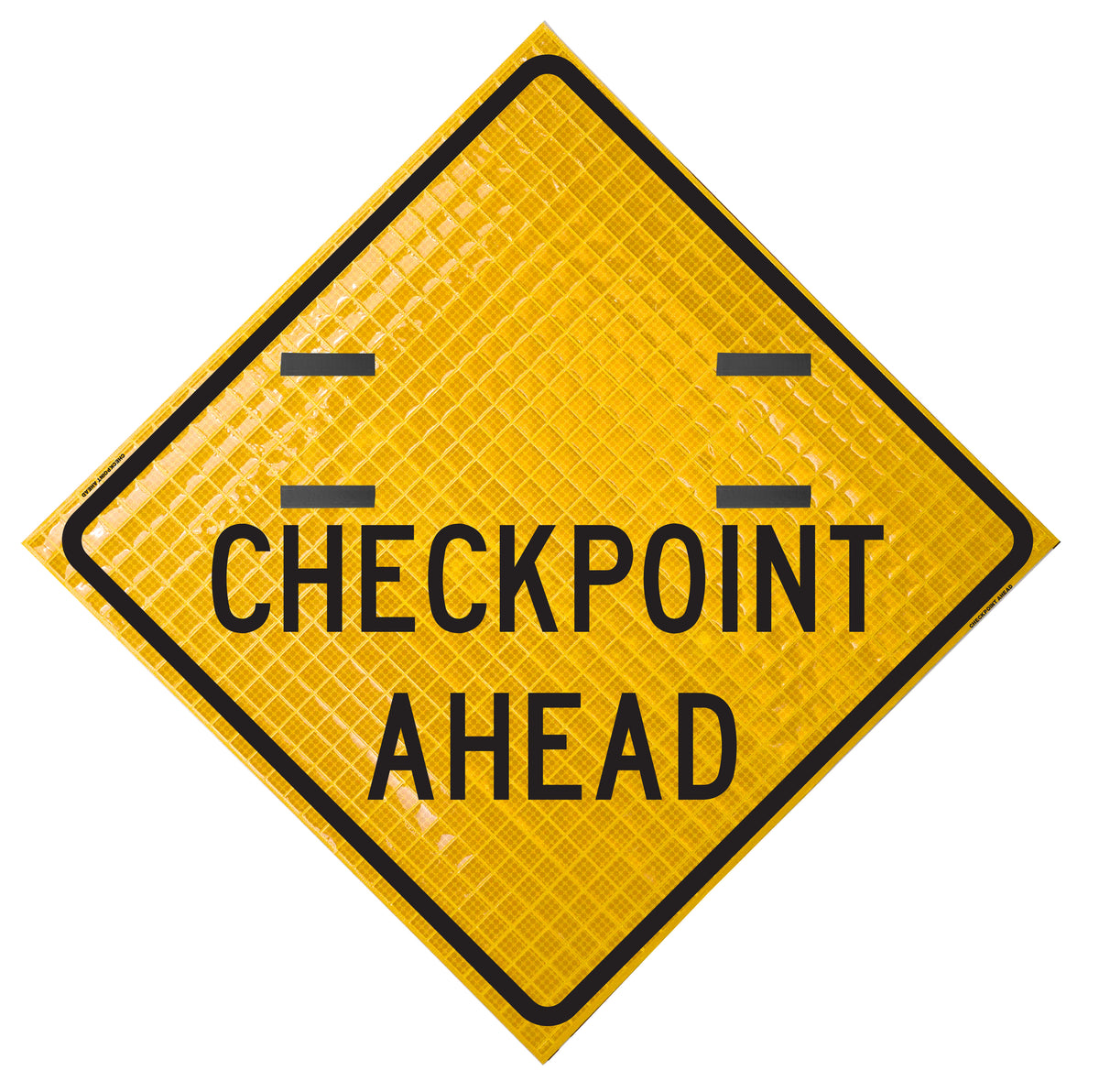 Changeable - Checkpoint Ahead – MDI Traffic Control Products