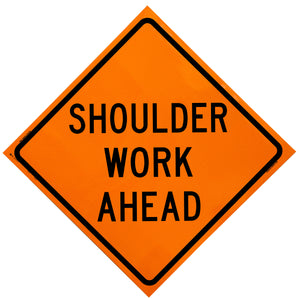 Shoulder Work Ahead