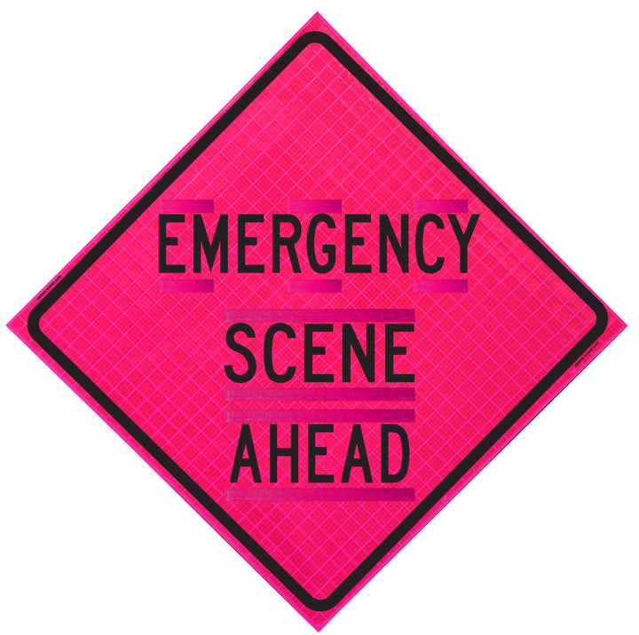 Emergency Responder Roll-Up Signs – MDI Traffic Control Products