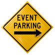 Load image into Gallery viewer, Event Parking - With Changeable Arrowhead
