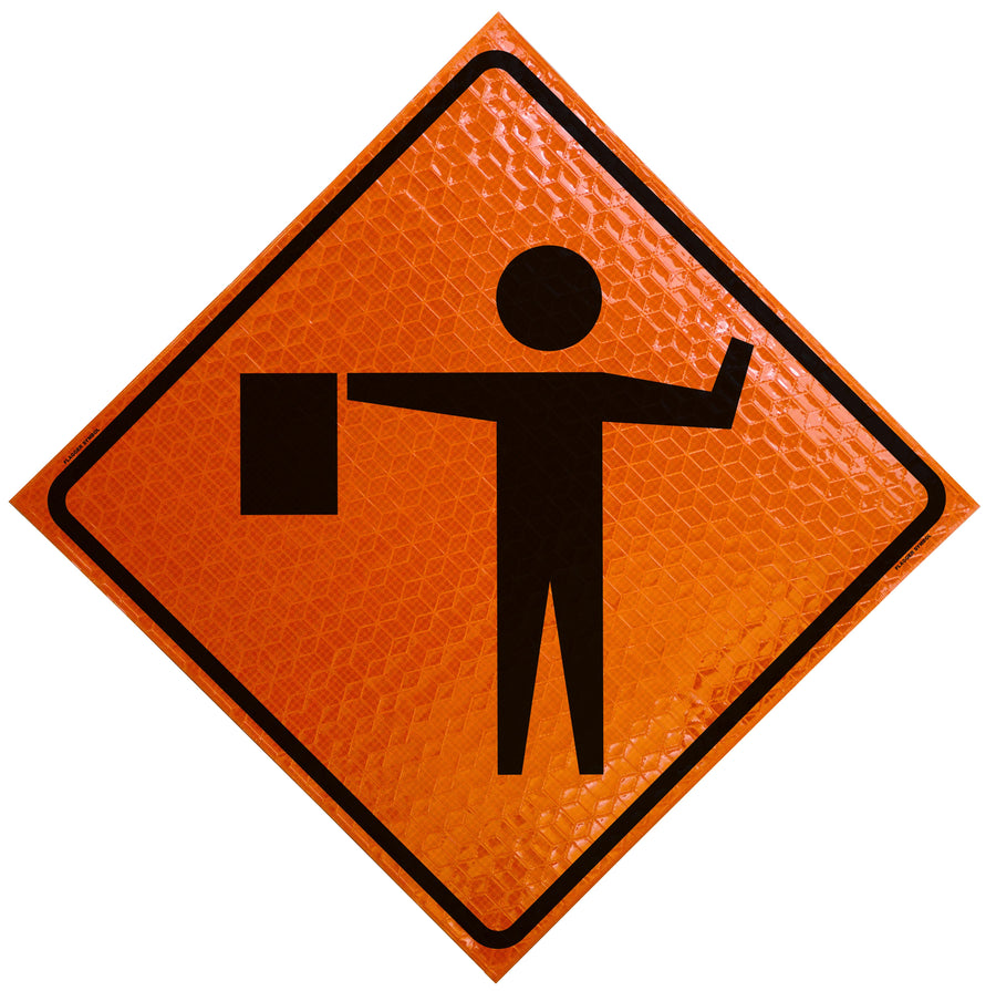 Lead Flagger Sticker Flagger Flag - Symbol – MDI Traffic Control Products