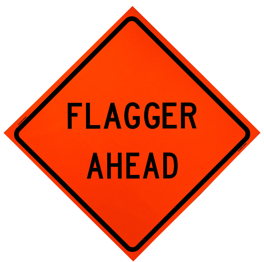 Flagger Ahead
