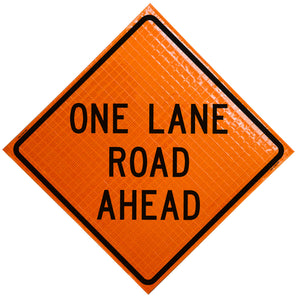 One Lane Road Ahead