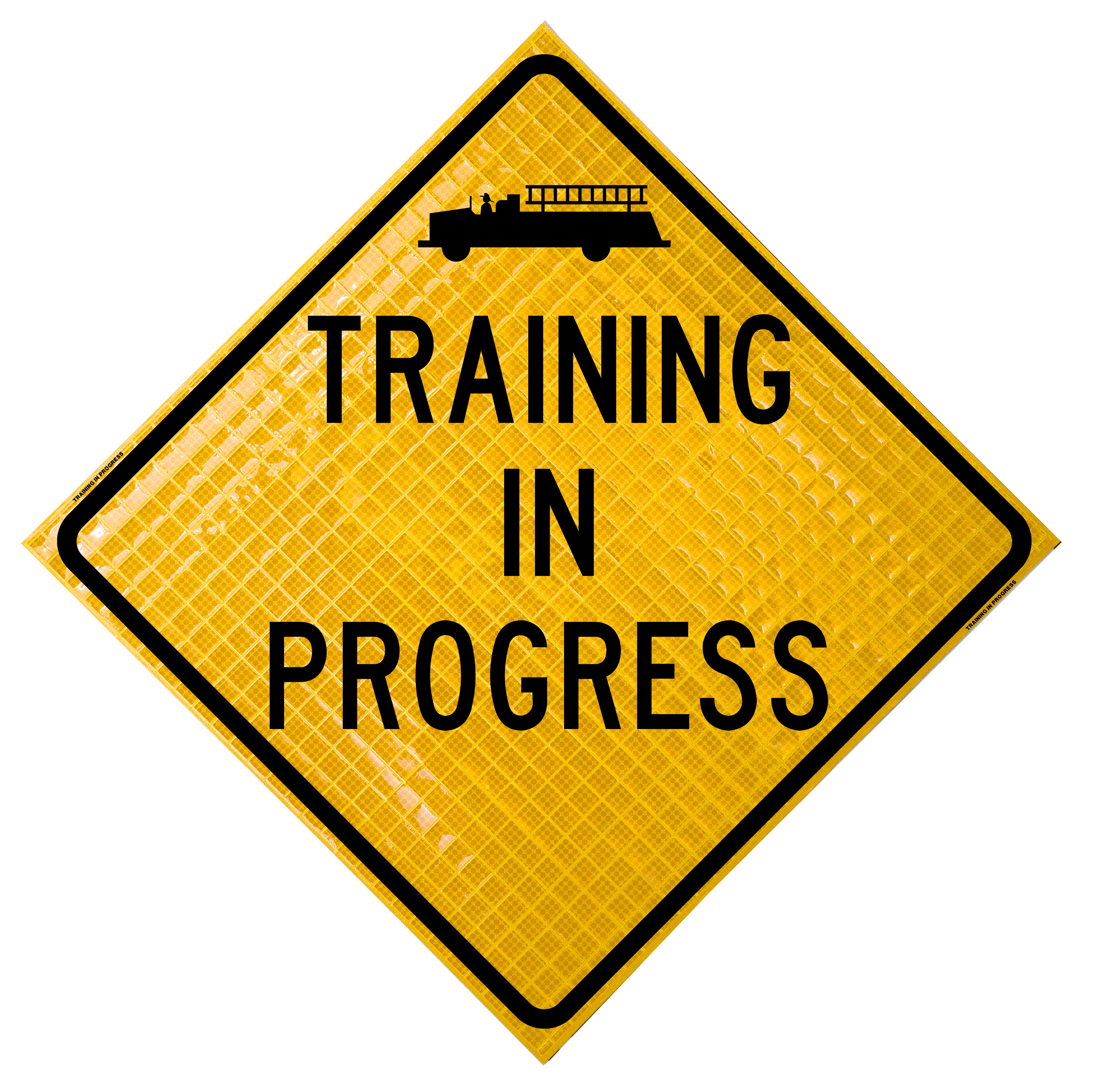 In Progress Sign
