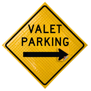 Valet Parking - With Changeable Arrowhead