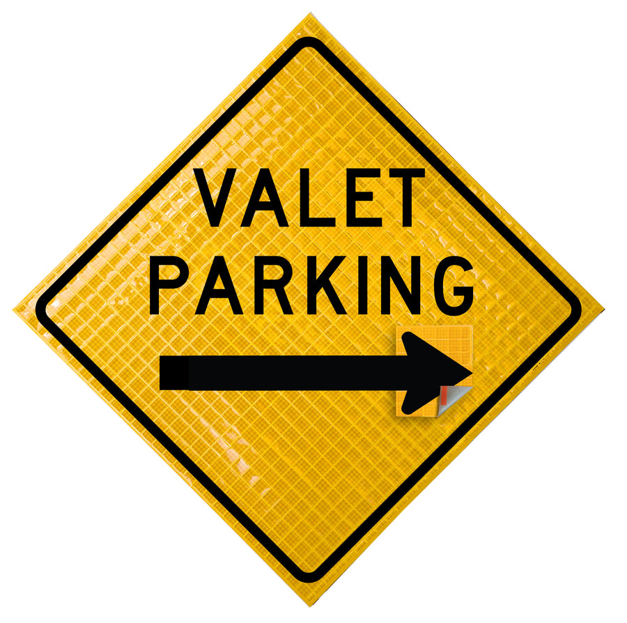 Valet Parking - With Changeable Arrowhead